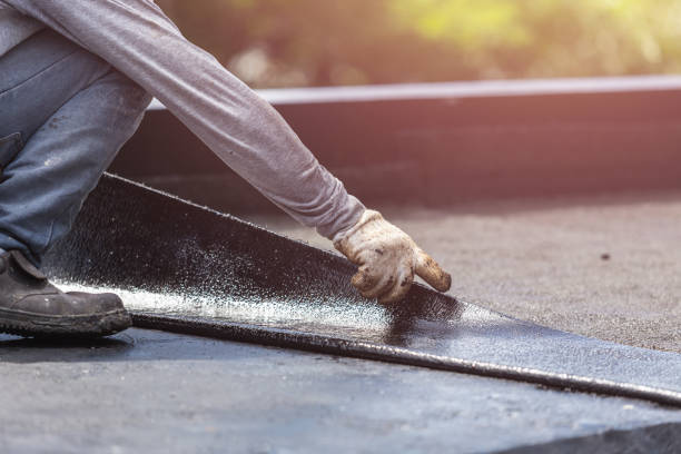Professional Vapor Barrier Installation technician working in Towson, MD